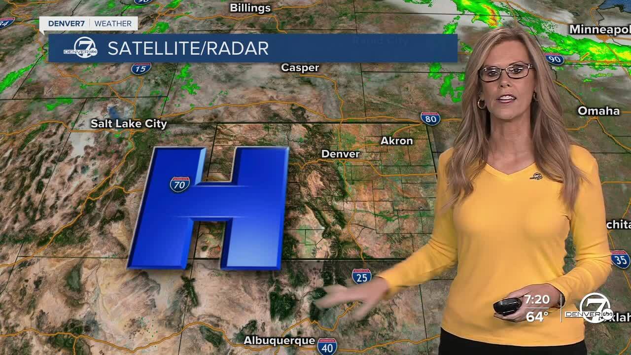 High pressure moves in