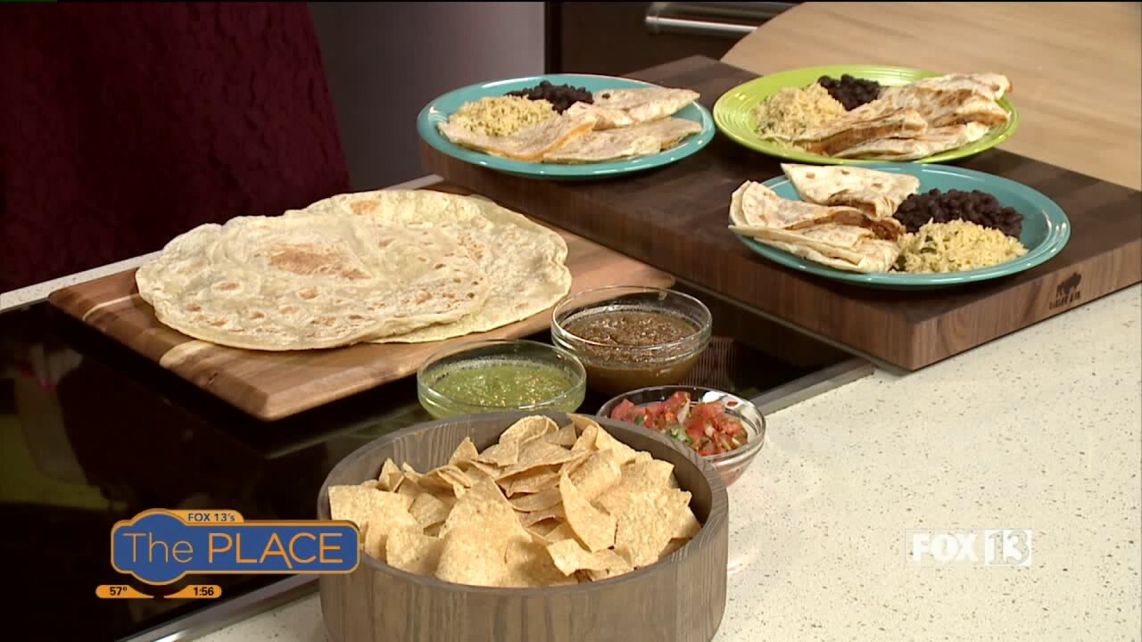 Costa Vida Sweet Pork Quesadillas