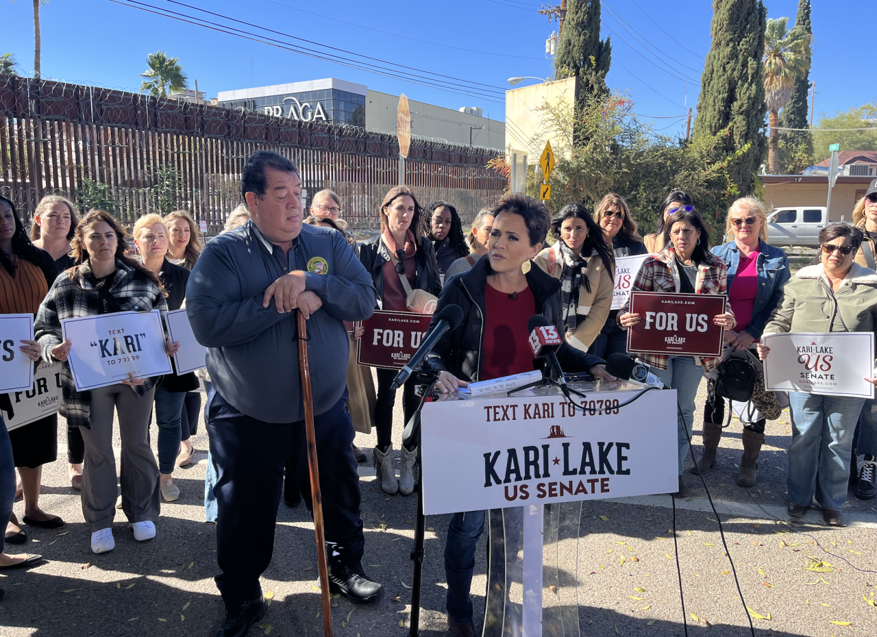 Kari Lake at the Nogales Border