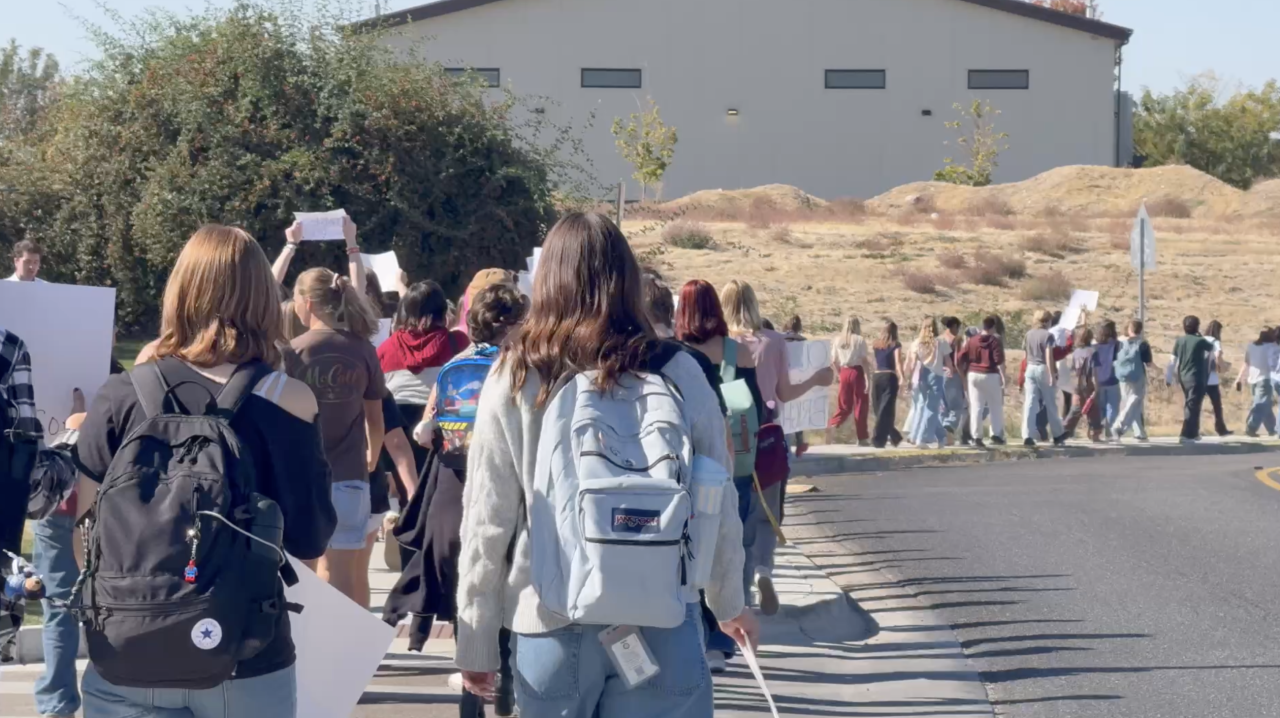 Students rally in Meridian over Cornell 7, Timberline cases