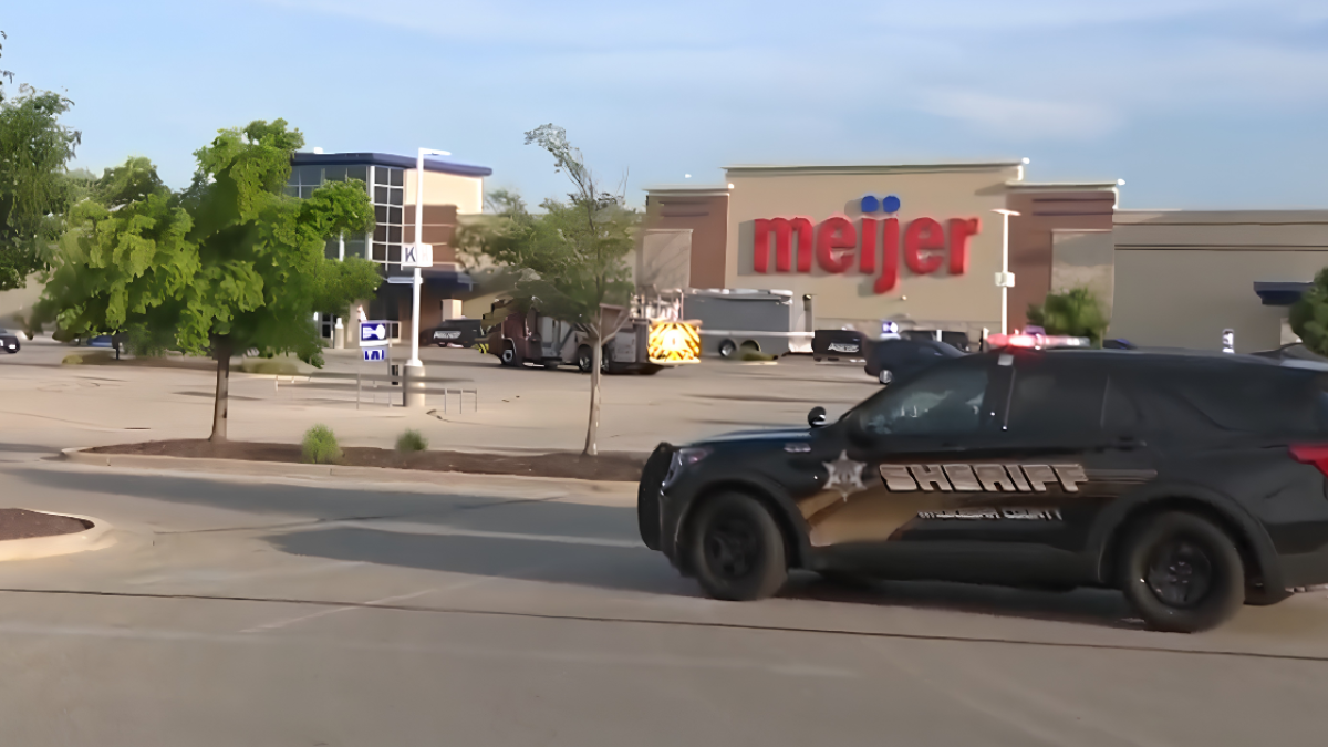 Large police presence at Meijer store in Waukesha
