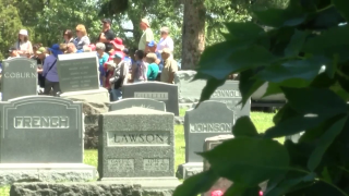 "Waking The Dead" at Highland Cemetery