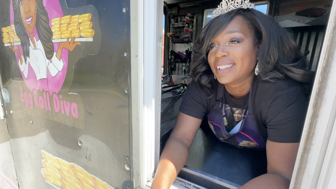 Belinda Beard Egg Roll Diva