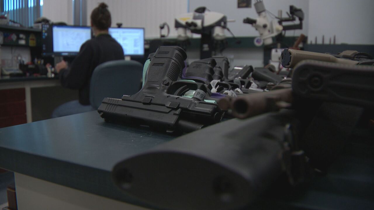 TBI firearms and toolmark identification unit