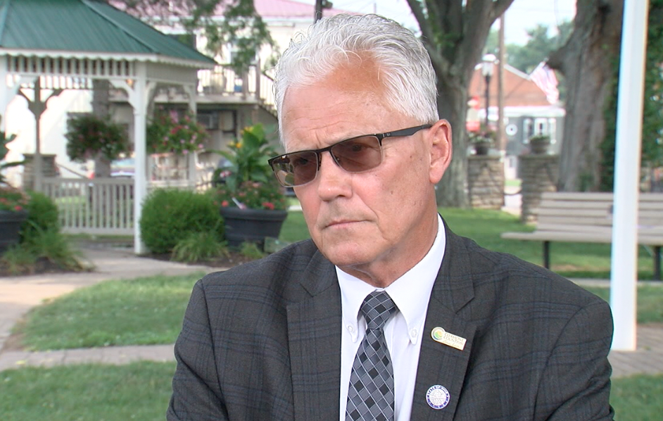 Clermont County Commissioner David Painter is worried about oversight at the former Beckjord coal plant site.