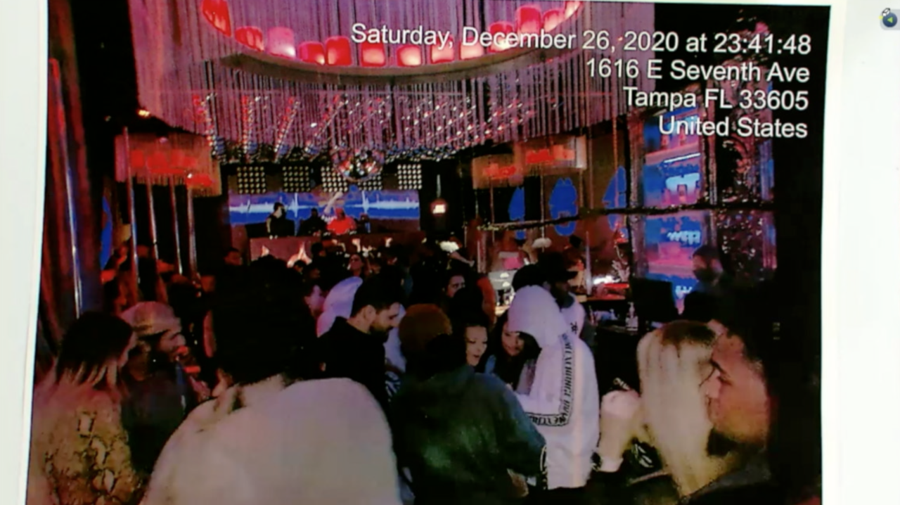 Crowds at Tangra Nightclub on December 26th