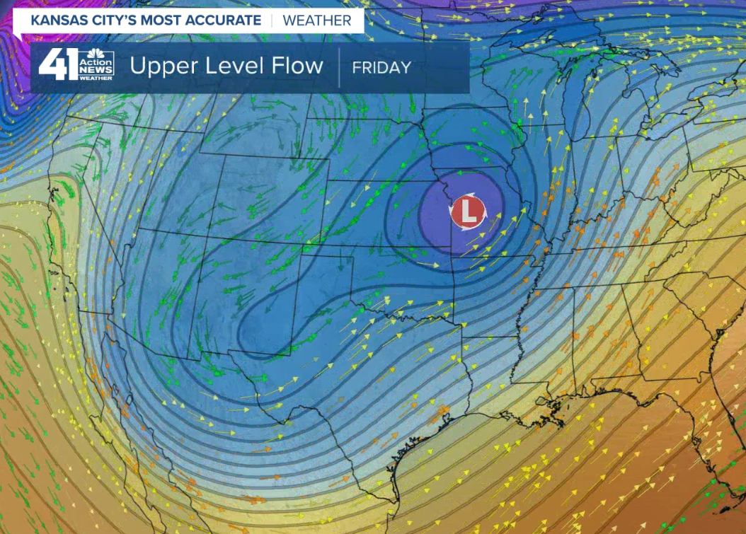 500 mb flow forecast valid January 1, 2021 at noon
