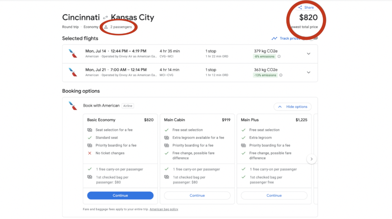 Airline Group Price More Expensive Example Nimmo