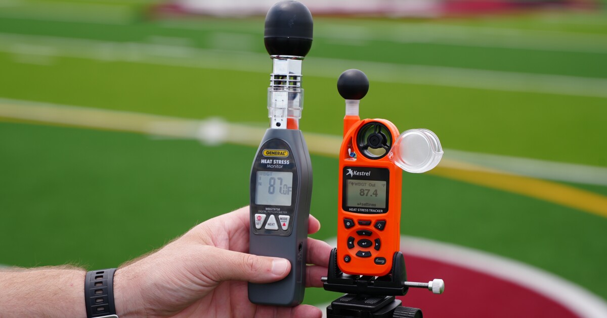 UIL requires high school practices to follow Wet Bulb Globe Temp guidelines starting Aug. 1