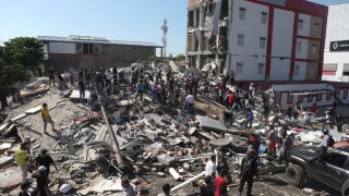 APTOPIX Colombia Earthquake