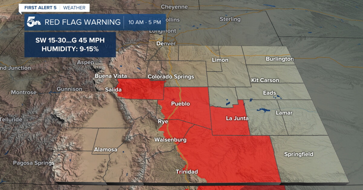 High fire danger on Tuesday, wintry precip & snow by Wednesday evening - Vimarsana News