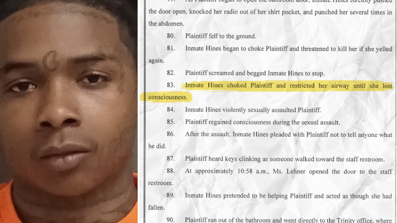 Tucson prison sex assault Hines