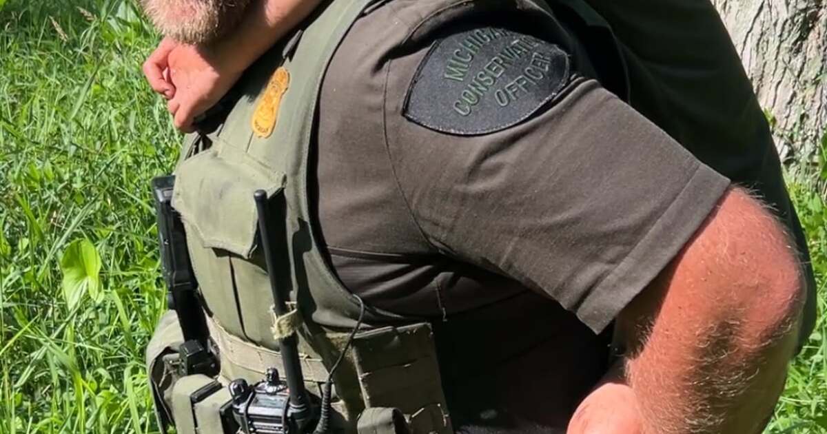Video shows DNR, MSP find missing tubers in densely wooded area, give piggyback ride to boy