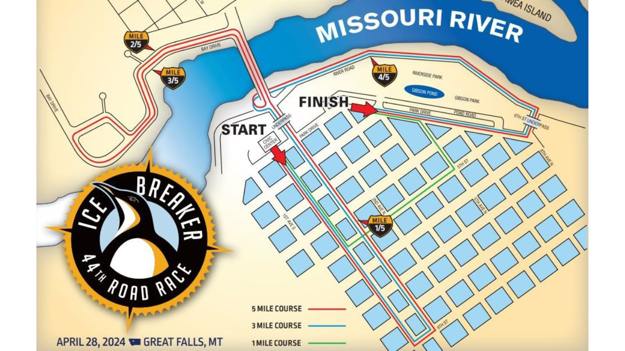 Coming up Ice Breaker Road Race in Great Falls