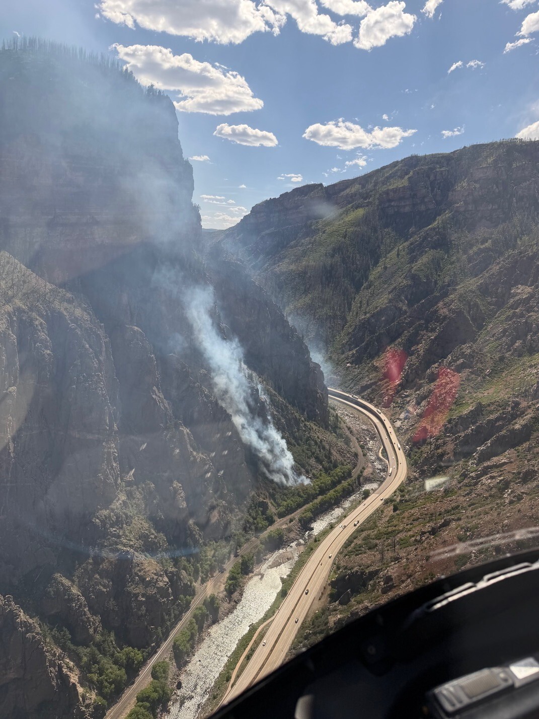 glenwood canyon fire