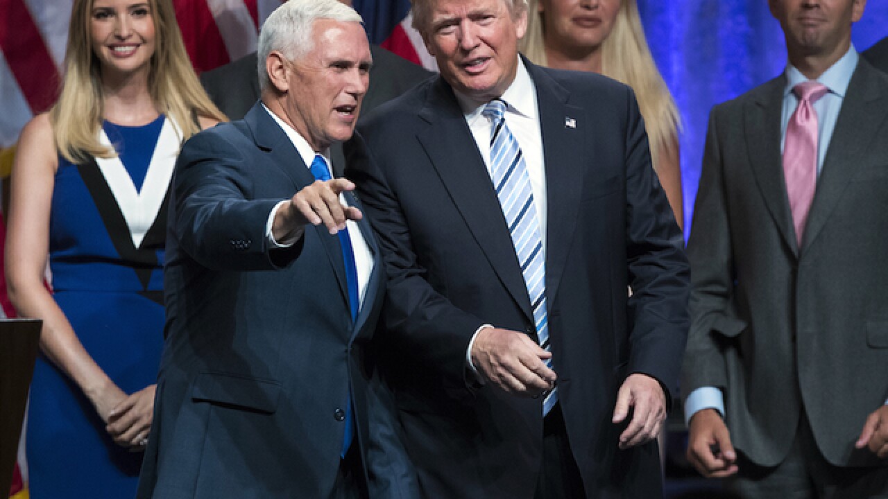 Trump introduces Mike Pence as running mate with low-key announcement