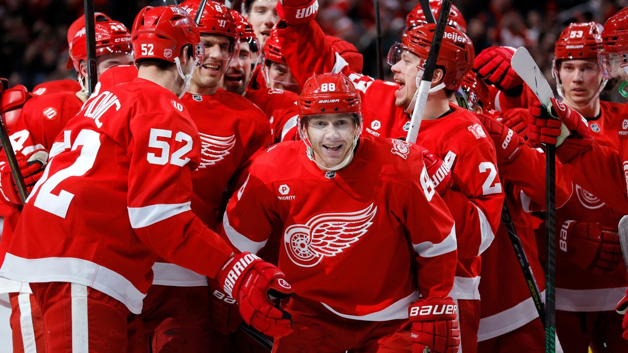 Capitals Red Wings Hockey