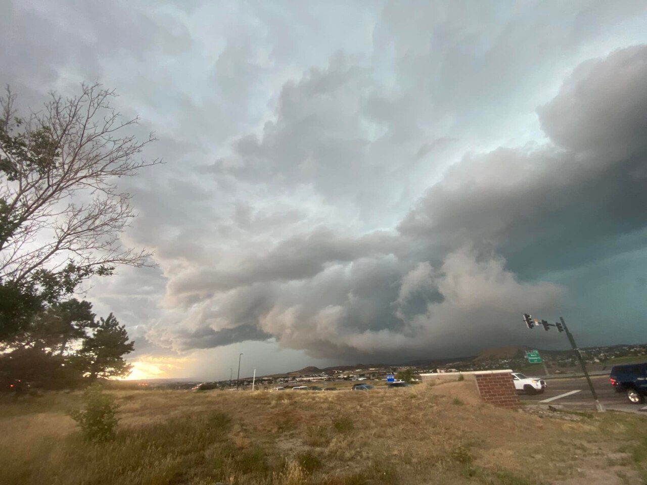 Castle Rock Aug 15 2022 storm