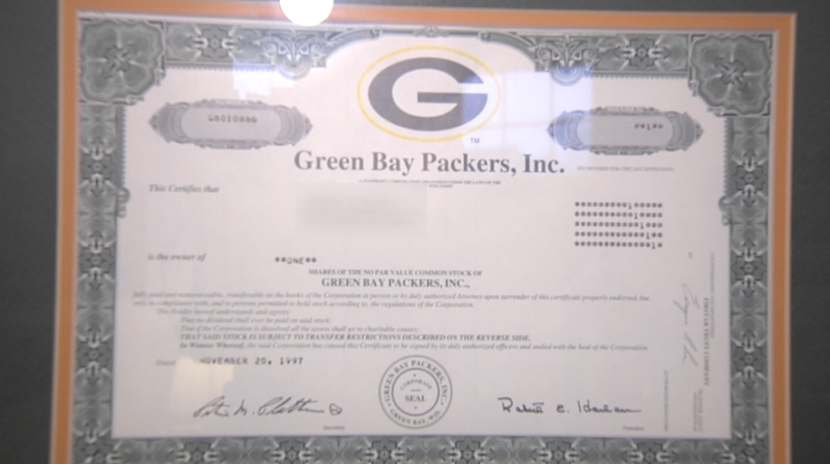 Green Bay Packers stock