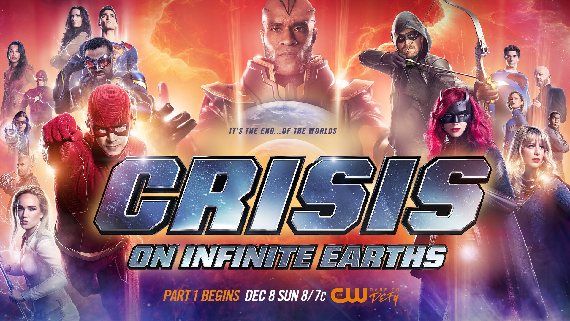 Photos Part One Of Crisis On Infinite Earths Crossover Event