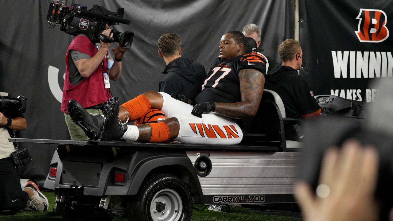 NFL: Trent Brown, Cincinnati Bengals (Foto: WCPO)