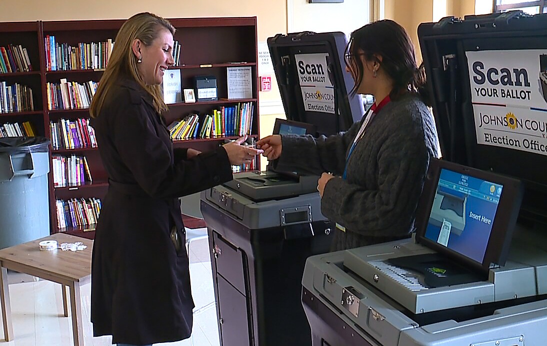 Amanda Adkins voting