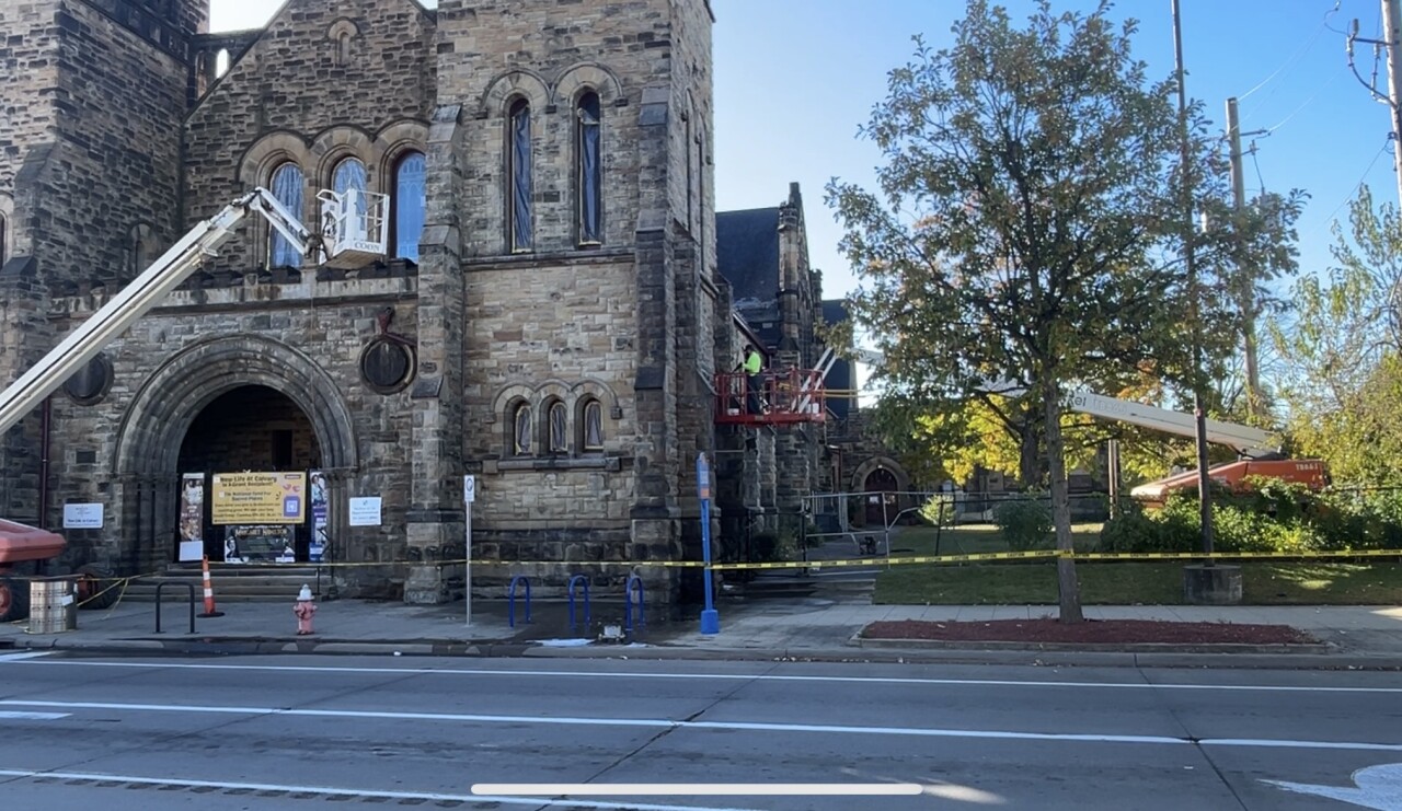 Exterior Repairs New Life at Calvary