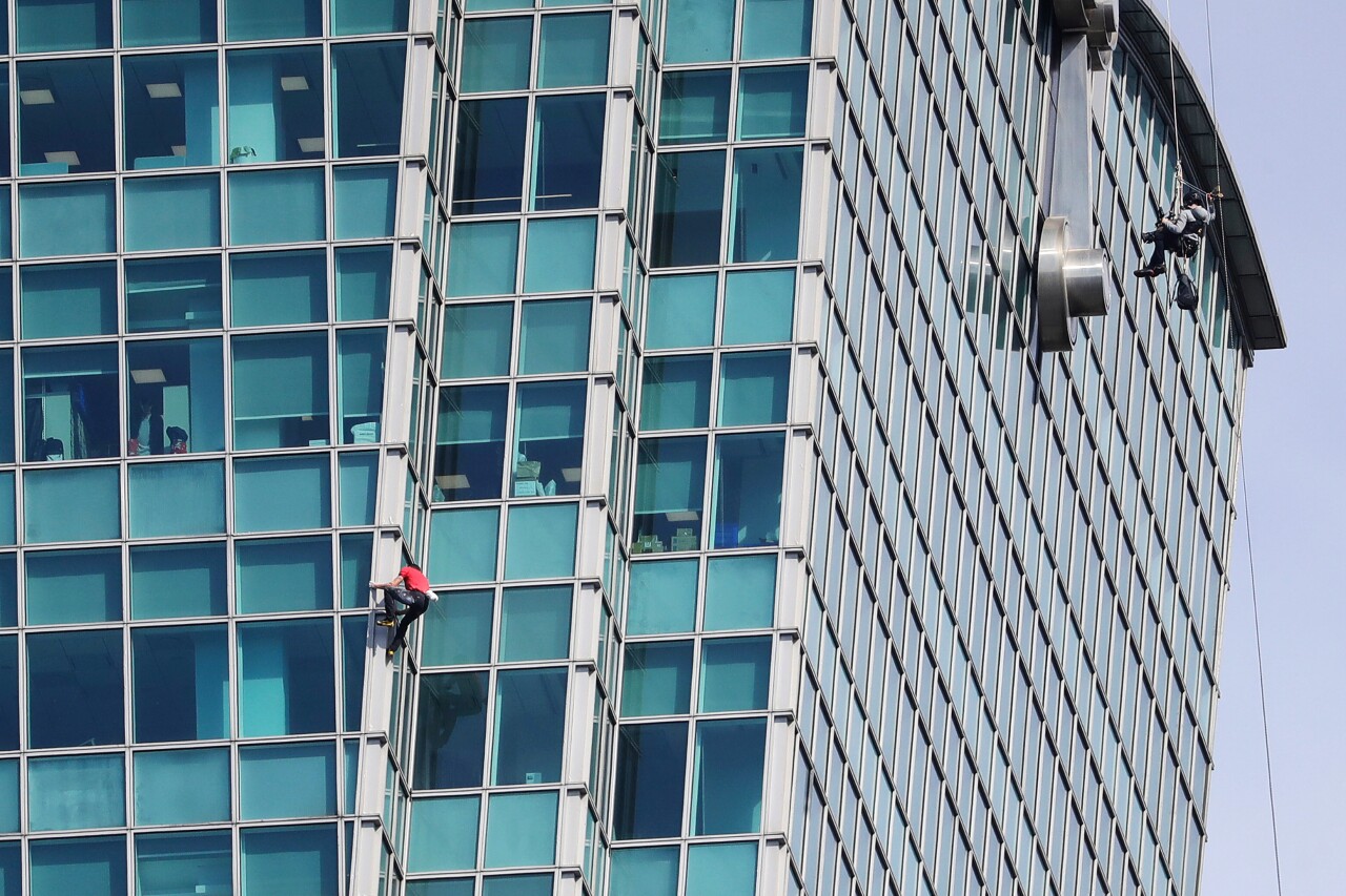 Taiwan Alex Honnold Taipei 101