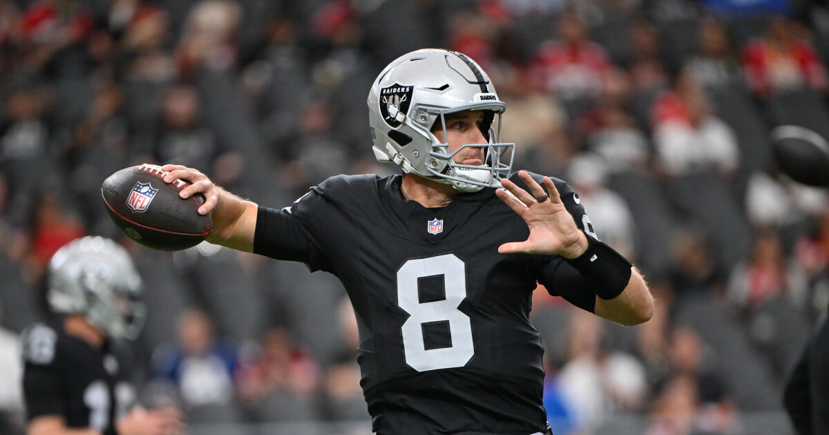 Raiders head coach solidifies Kirk Cousins as starting quarterback for Week 1