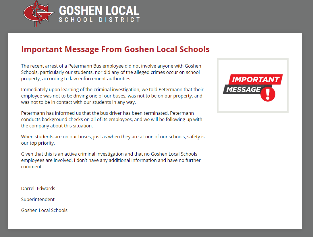 Goshen Schools statement.png