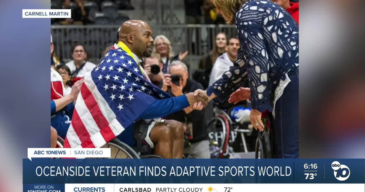'A life changer,' Oceanside veteran finds new mission in adaptive sports