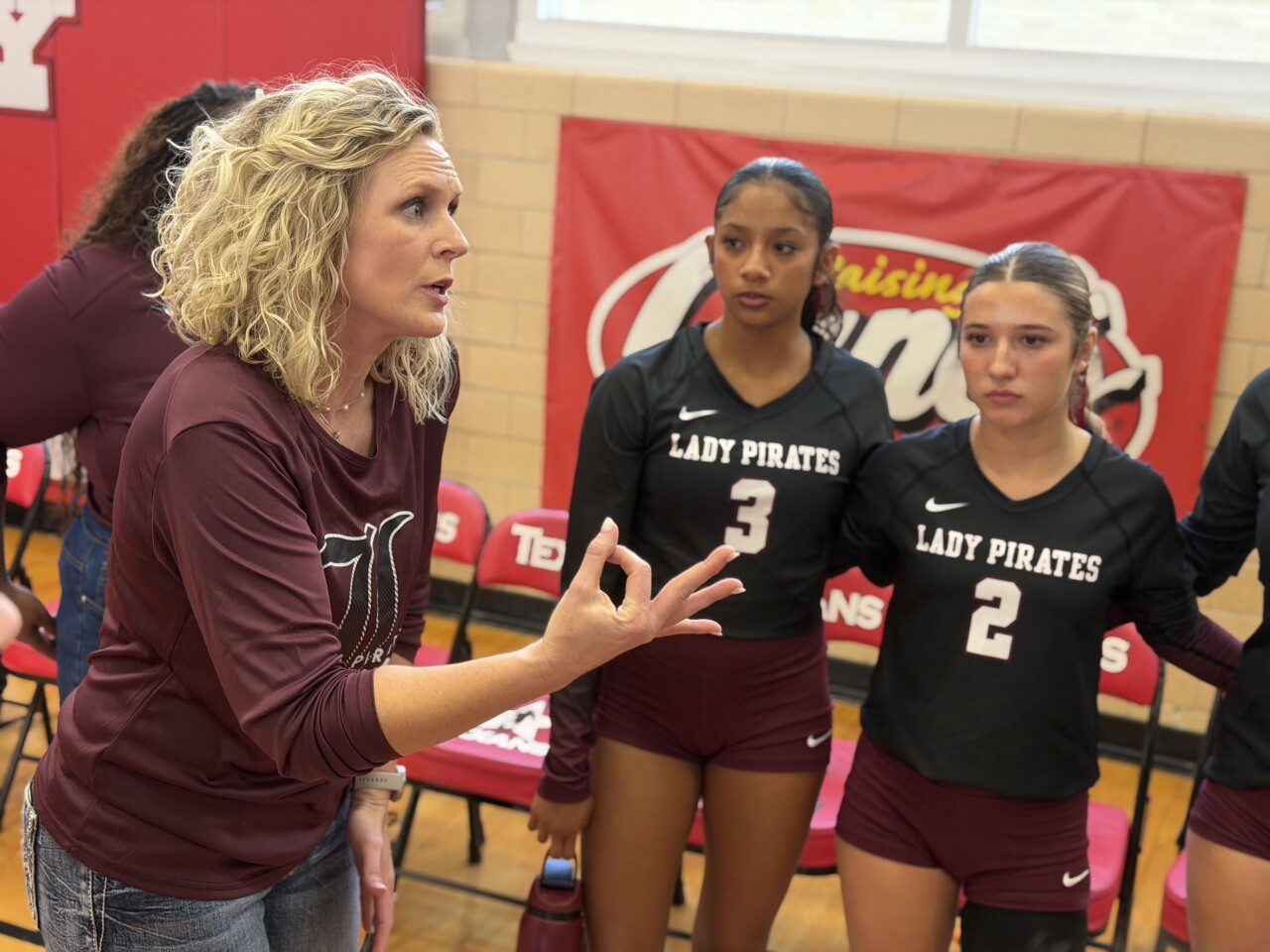 London Lady Pirates new volleyball head coach Adrian Smith