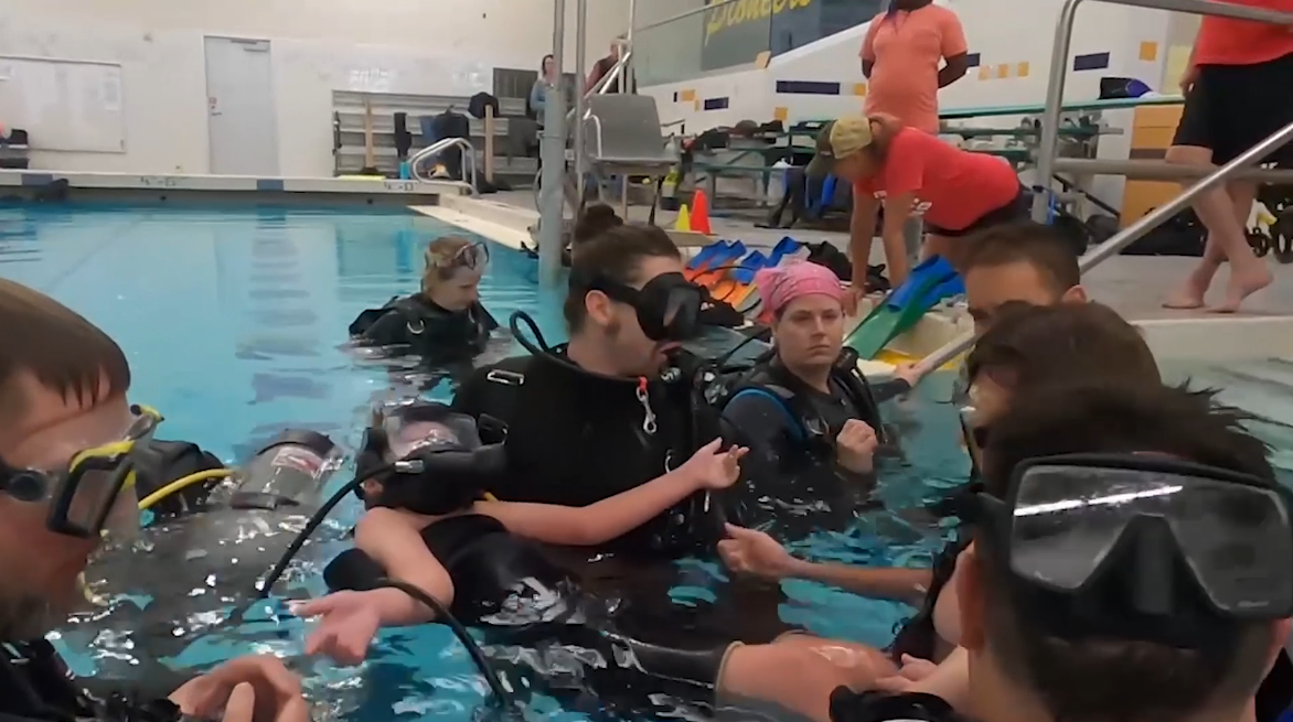 Mary Free Bed adaptive scuba