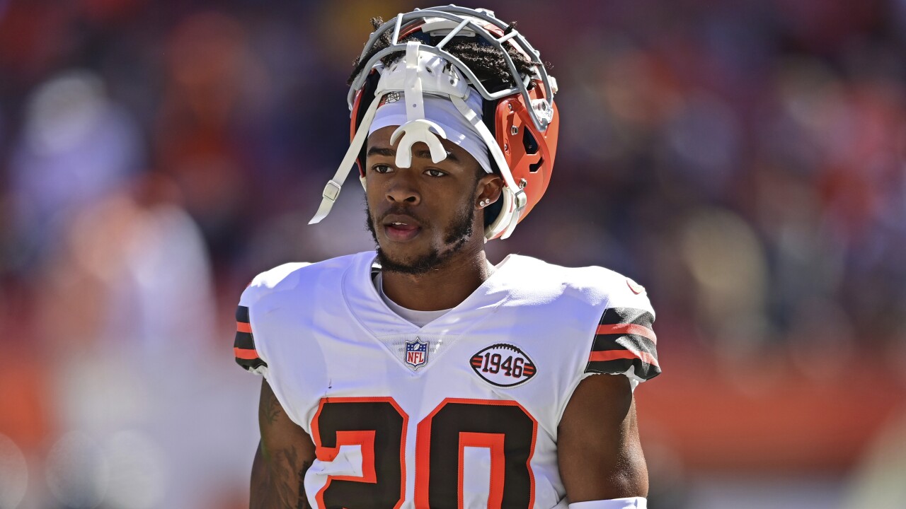 Browns CB Greg Newsome II, RB Pierre Strong active for game against Ravens