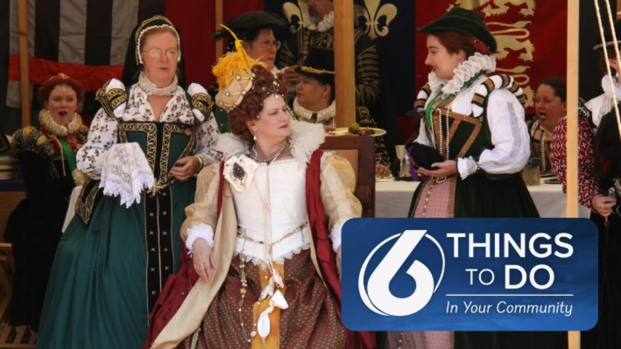 From the Renaissance Festival to Mid-State Fair, here are this weekend's events 