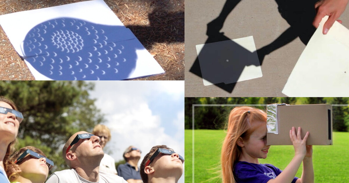 ECLIPSE MINUTE: How to view the eclipse outside of totality - Vimarsana News