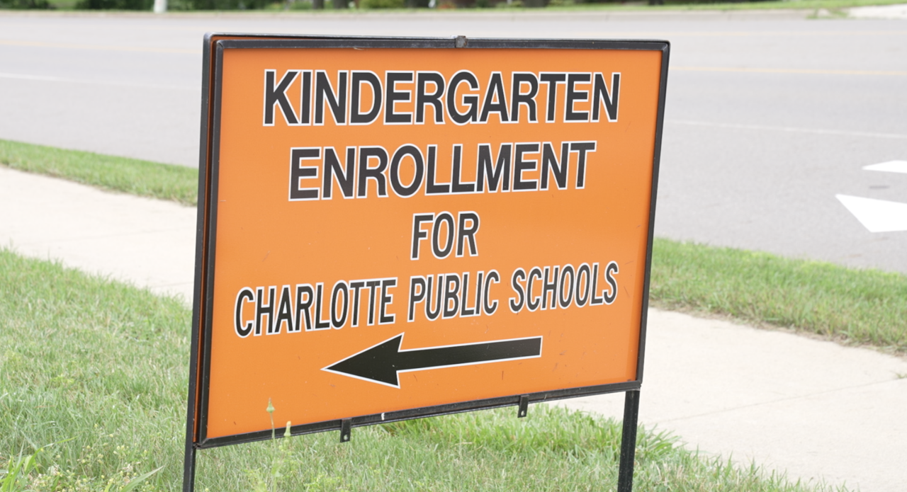 Kindergarten enrollment in Charlotte