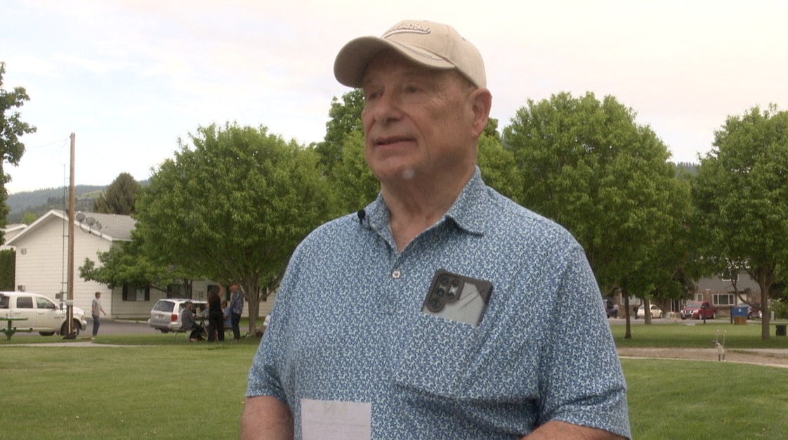 Lawrence Wilson, at City Chats in the Park