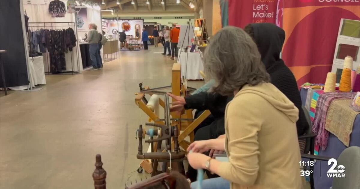 Local artisans showcase handmade crafts at Baltimore show this weekend
