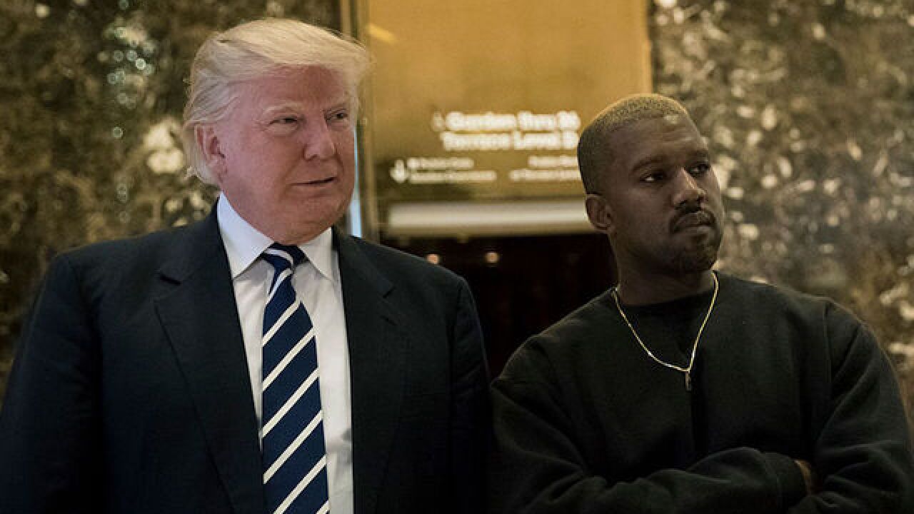 Kanye West goes on a Trump rant from 'SNL' stage as show ends