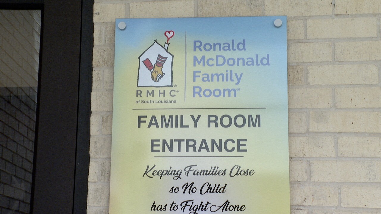 Ronald McDonald Family Room at Our Lady of Lourdes