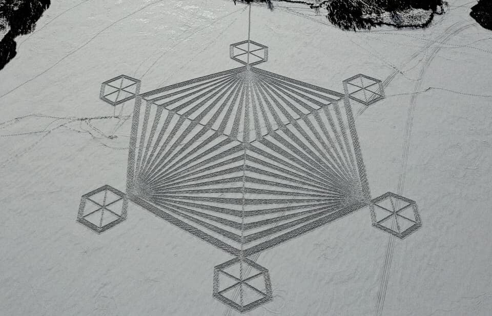 Snow Shoe Art