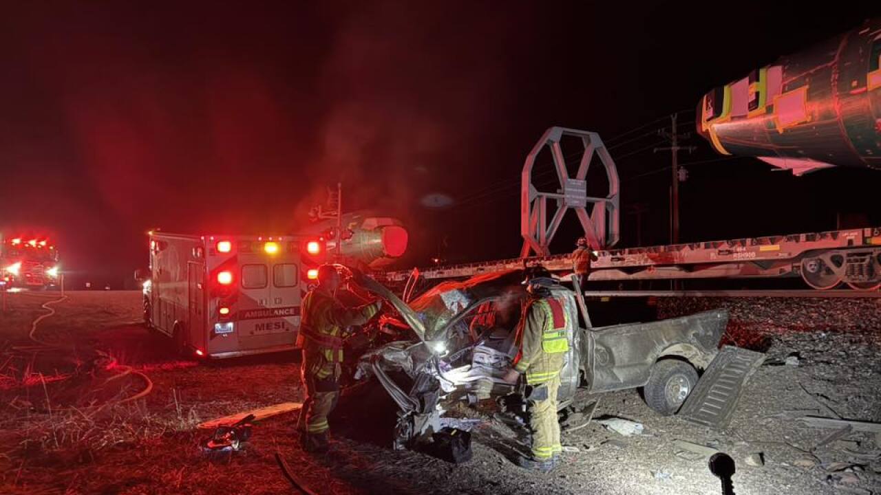 Frenchtown Train vs Truck Crash