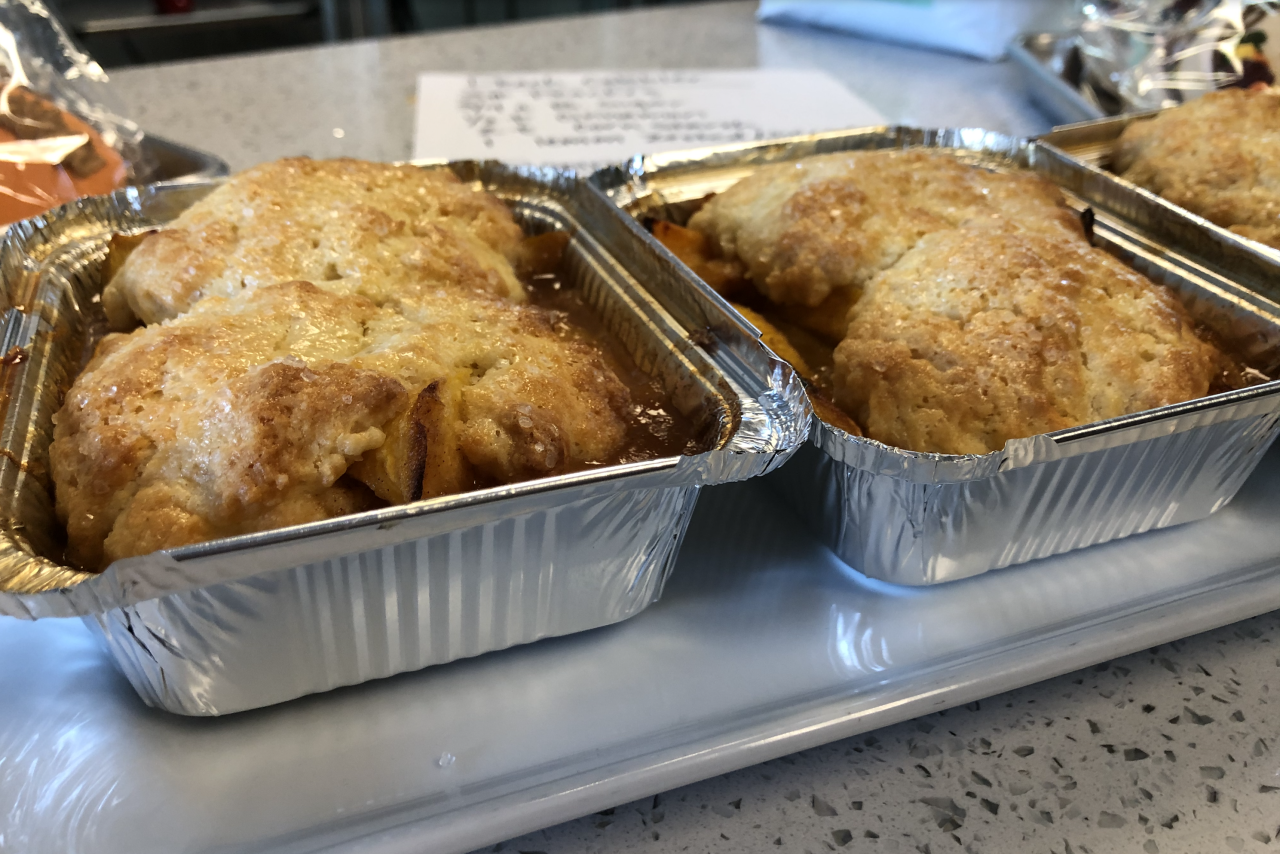 Baked Bake Shop Peach Cobbler