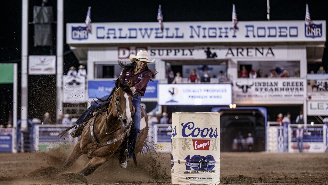 Megan Mcleod-Sprague Barrel Racing 