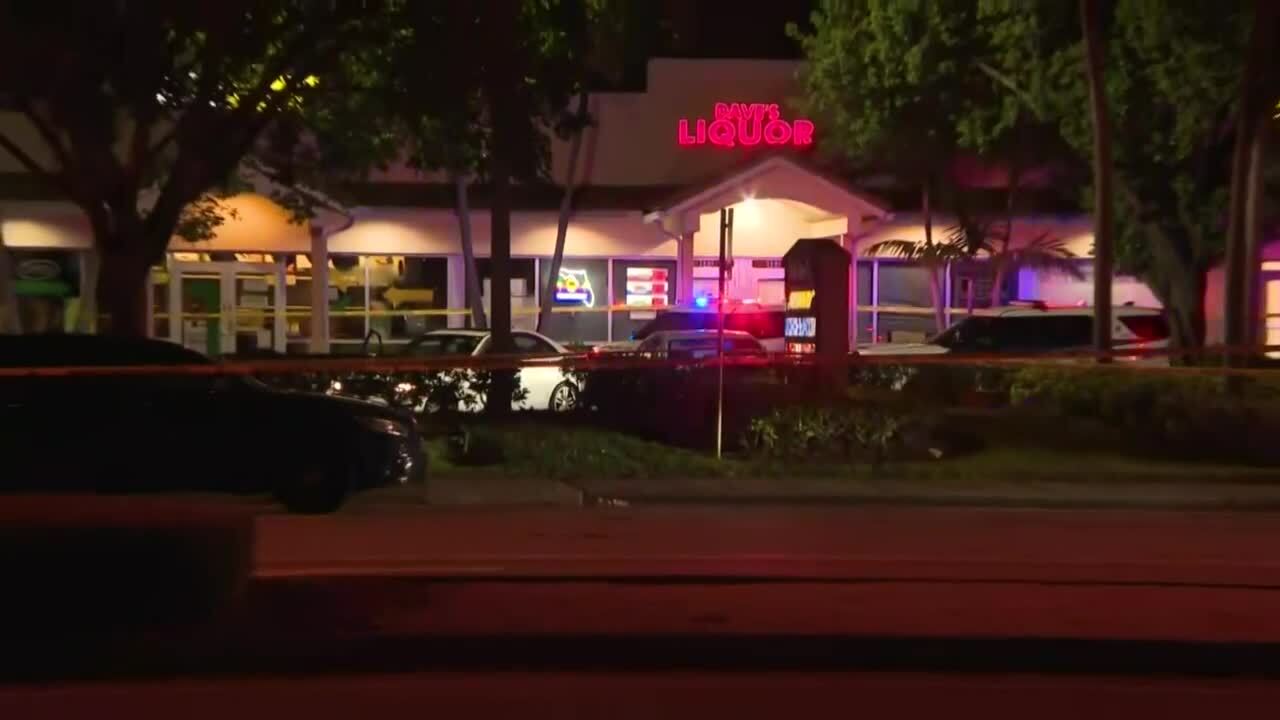 Coconut Creek police-involved shooting scene