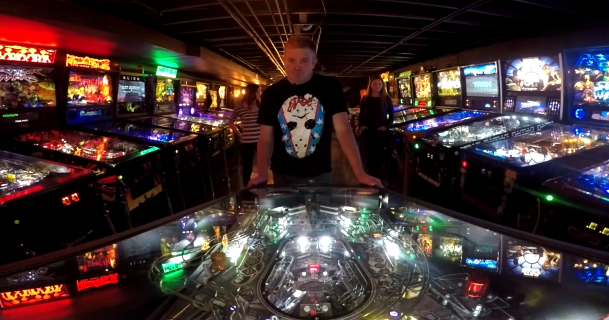 The world of a competitive pinball player