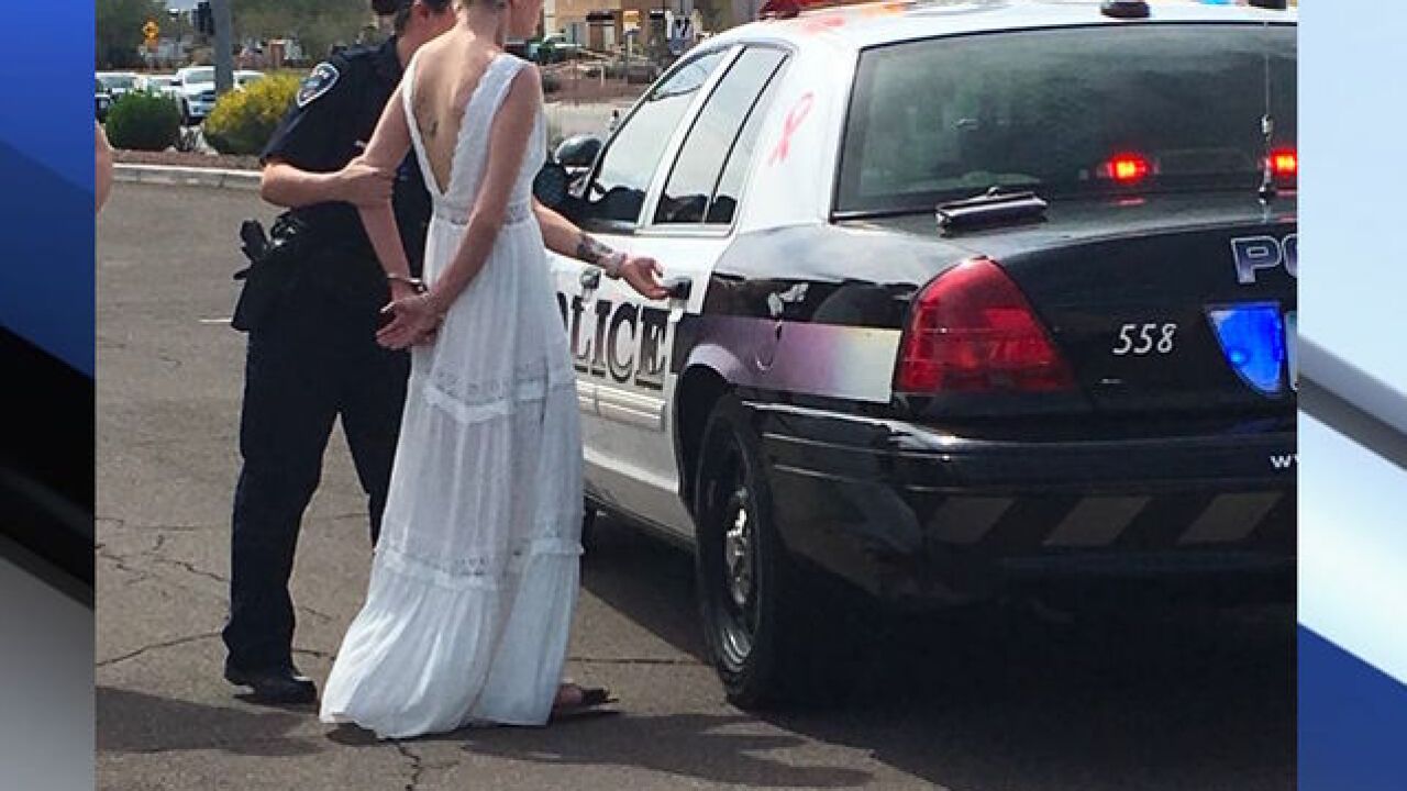 Bride en route to wedding arrested for DUI in Arizona