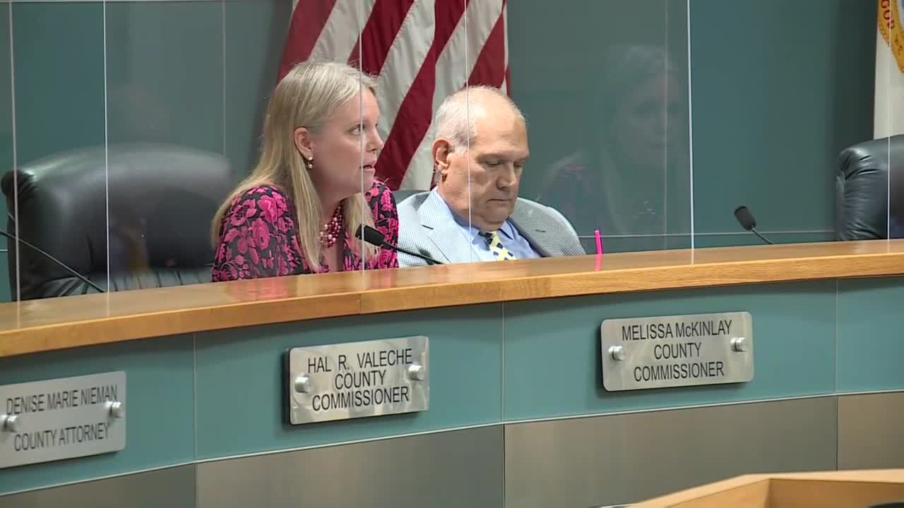 Palm Beach County Commissioner Melissa McKinlay explains vote on mask mandate