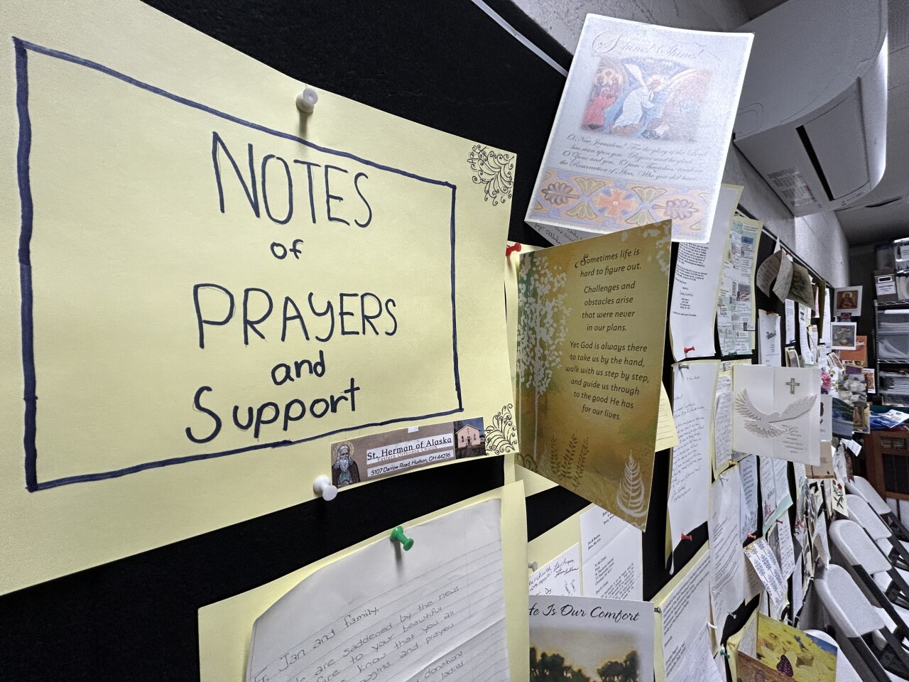 St. Theo Wall of Prayers